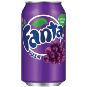 American Fanta Grape, grape flavour Fanta drinks imported from America.