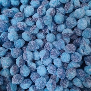 Blue Rapsberry Pips - Retro blue raspberry flavour boiled sweets with a sugar coating!