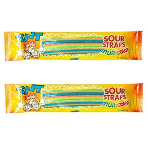 Retro Sweets - sour rainbow belts