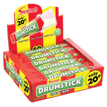 Swizzels Drumstick Chew bars in a full box of 60
